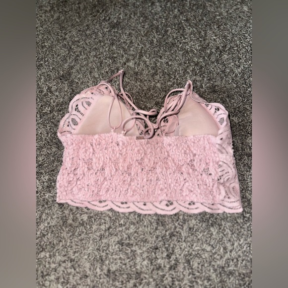 Victoria’s Secret PINK! Cute Floral Lace Bralette Size Medium - Picture 3 of 8
